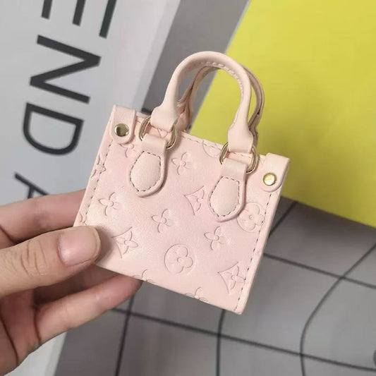 Mini Cute Bag for Gift - Tiny Purse for Phone Accessories & Keys, Adorable Keychain