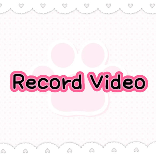 Video recording on Social Media (20 business days)