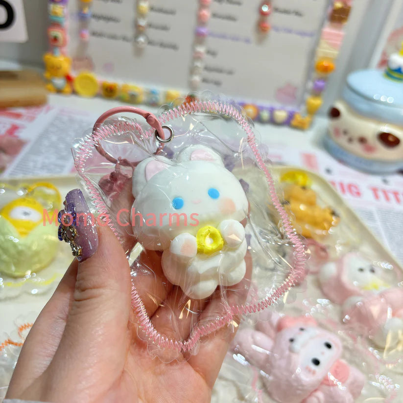 Cute Bunny Taba Squishy Toy