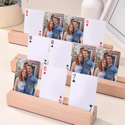 Personalized 52 Reasons I Love You Poker Cards Custom Love Memory Notebook Romantic Anniversary Valentine Gift for Him Her Couple Keepsake
