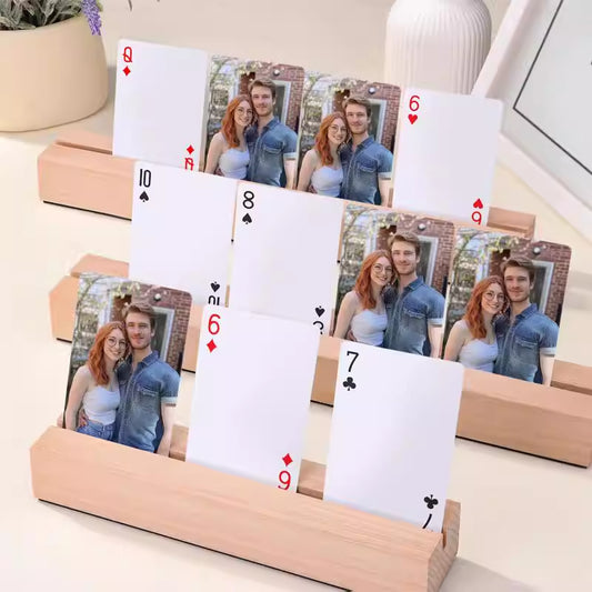 Personalized 52 Reasons I Love You Poker Cards Custom Love Memory Notebook Romantic Anniversary Valentine Gift for Him Her Couple Keepsake