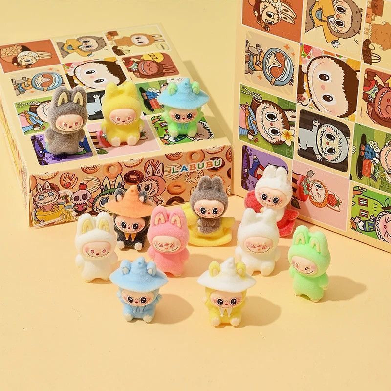 Labu Labu Blind Box - 12 Holes Mystery Surprise Bag, Hanging Pendant Keychain for Kids, Student Prizes, Teacher Rewards & Party Favors