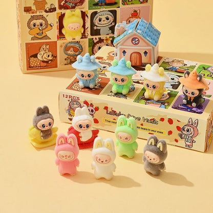 Labu Labu Blind Box - 12 Holes Mystery Surprise Bag, Hanging Pendant Keychain for Kids, Student Prizes, Teacher Rewards & Party Favors