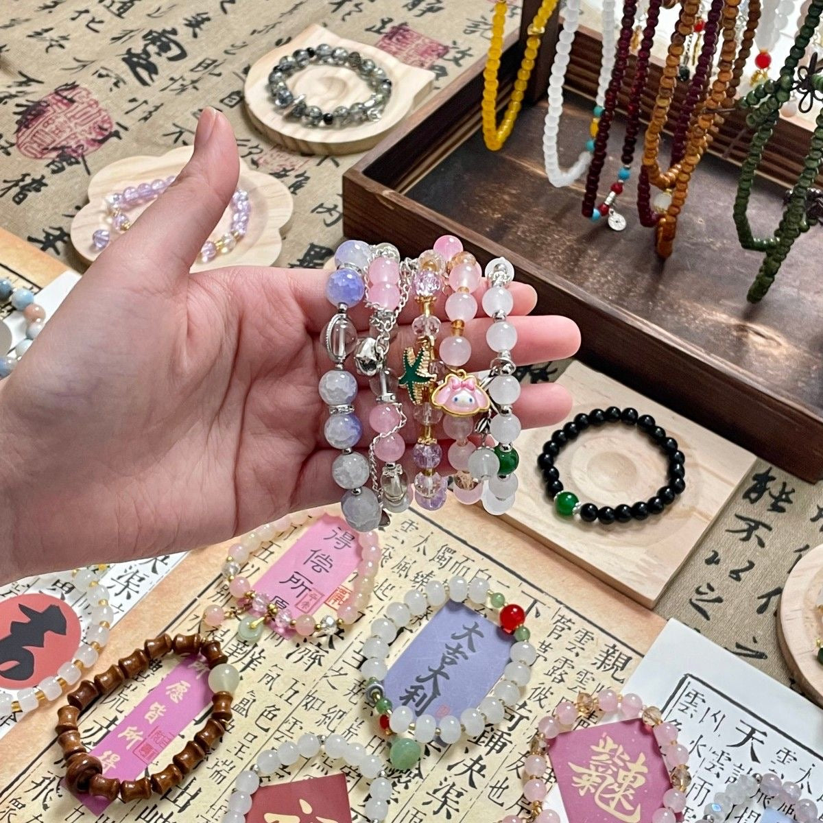 Chinese Style Lucky Bracelet - Traditional Good Fortune Red String Charm, Wealth & Success Attraction Jewelry