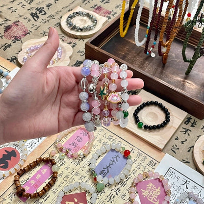 Chinese Style Lucky Bracelet - Traditional Good Fortune Red String Charm, Wealth & Success Attraction Jewelry