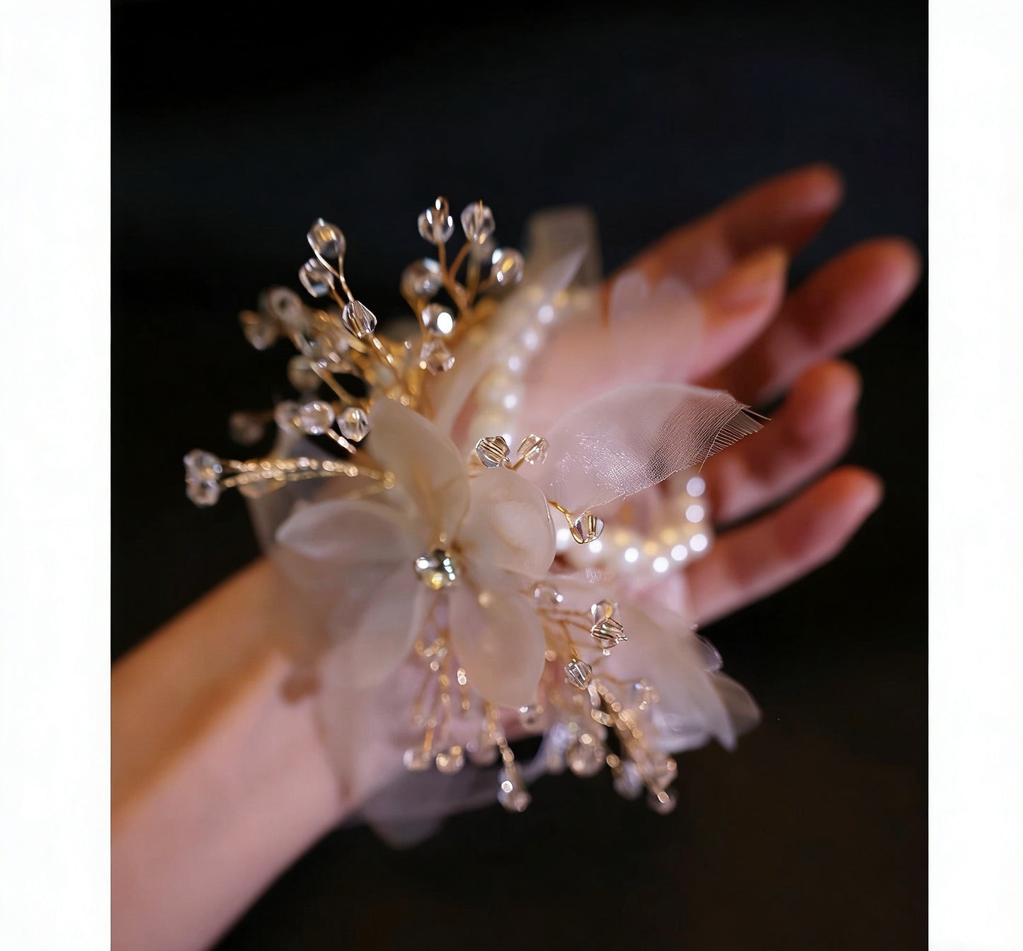 Bridesmaid wedding event wristband