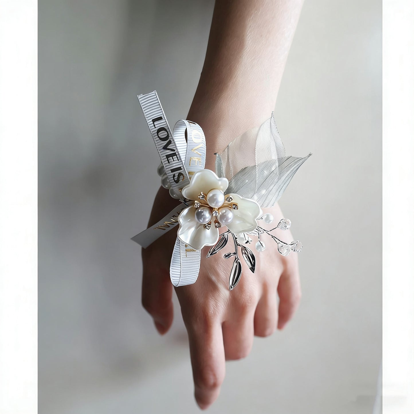 Bridesmaid wristbands,