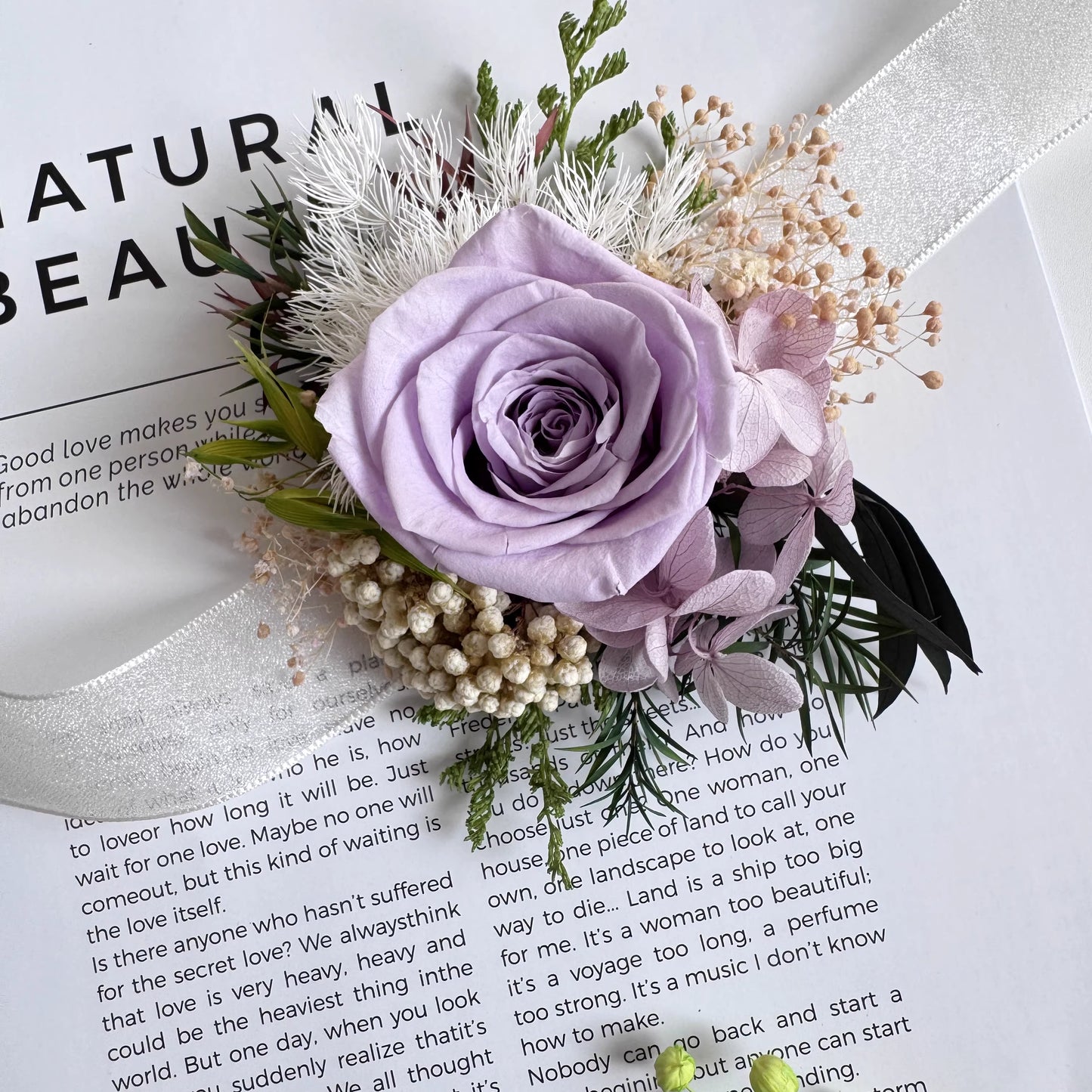 Wedding Preserved Flower Boutonniere Wrist Corsage Real Strawberry Floral Pin for Bride Groom Bridesmaid Groomsman